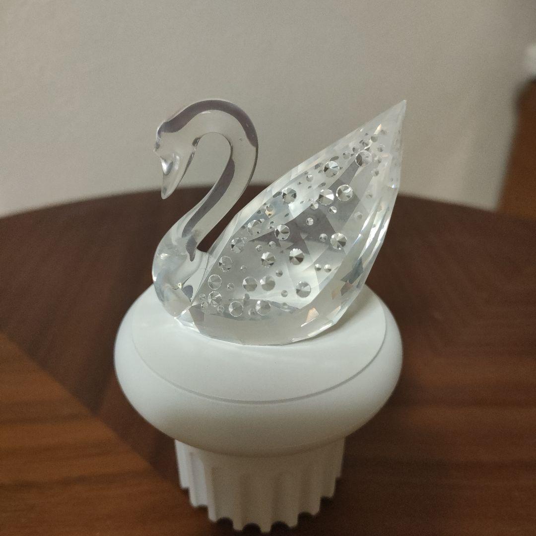 スワロフスキークリスタル 白鳥 置物