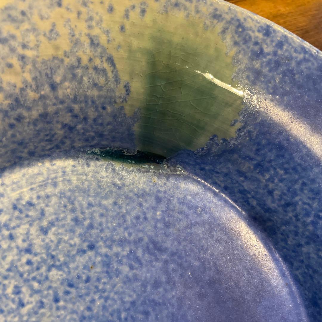 新品　神尾奈々さん　美しすぎるペアカップ&プレート4点セット　陶芸作家