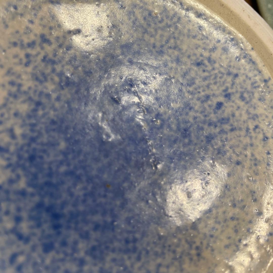 新品　神尾奈々さん　美しすぎるペアカップ&プレート4点セット　陶芸作家