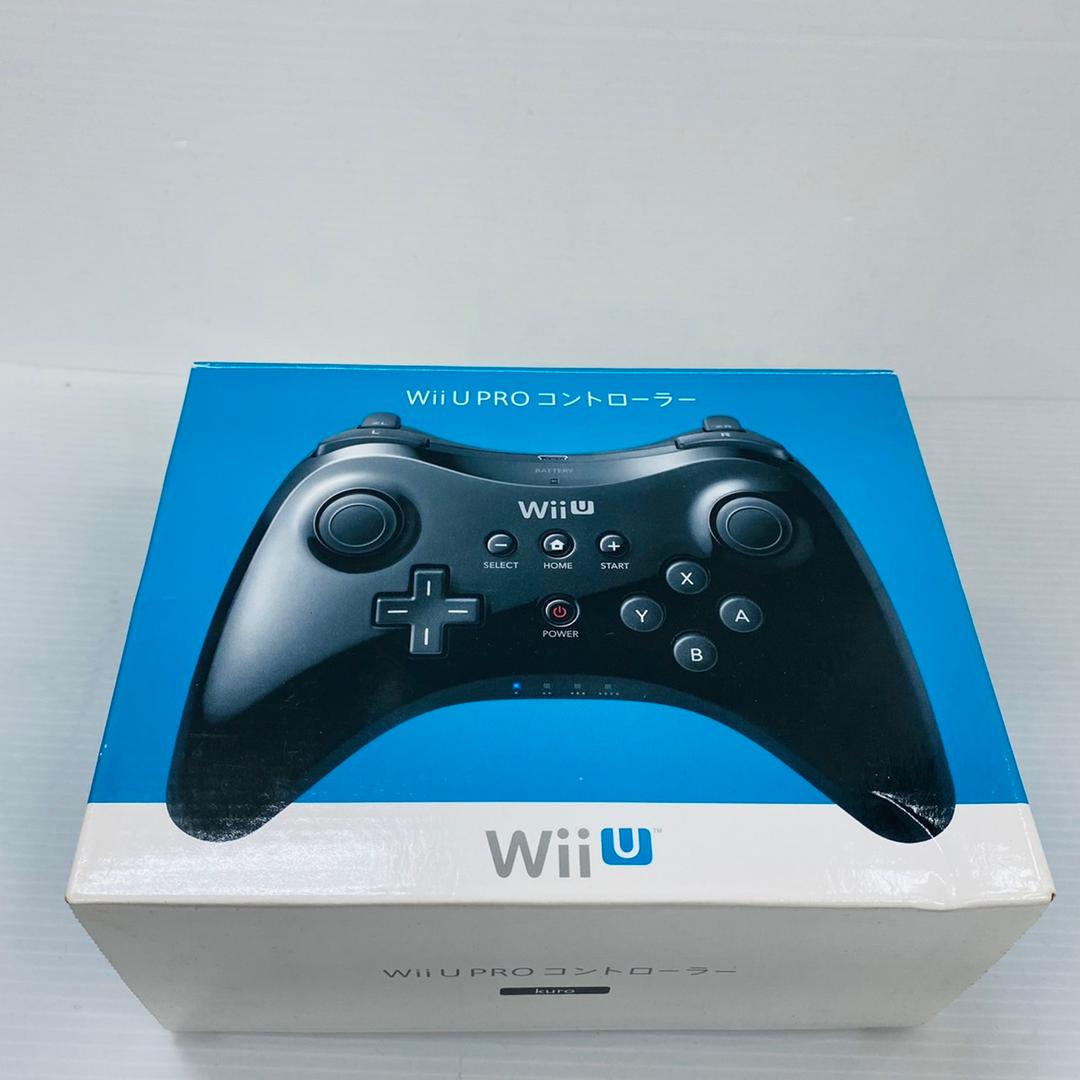 ★未使用★極美品Wii U PRO コントローラー(kuro)　生産終了