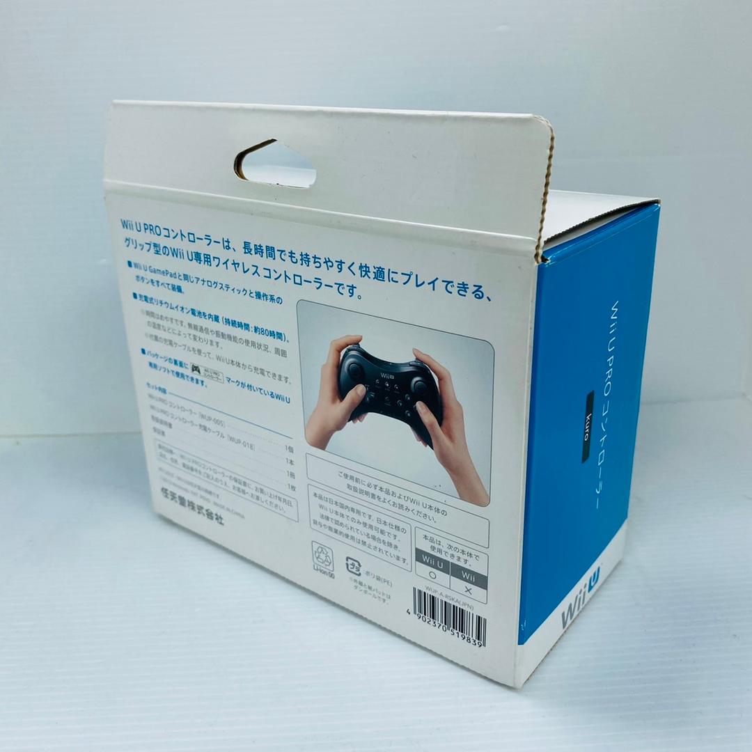 ★未使用★極美品Wii U PRO コントローラー(kuro)　生産終了