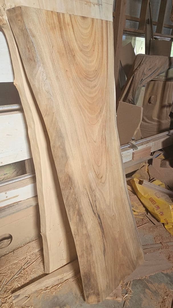 楠　一枚板　ダイニング　テーブル　カウンター　棚板　栃　ウォールナット　座卓