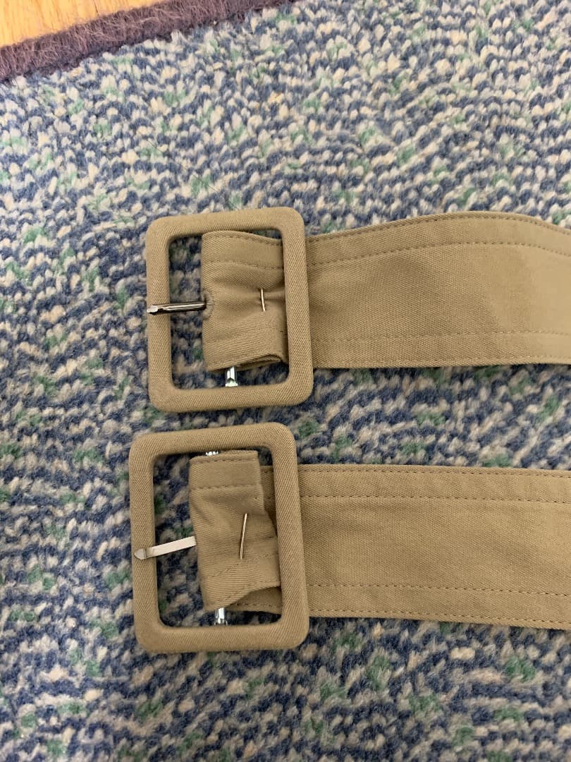 [サンプルジャンク品] AURALEE ベージュ トレンチコート