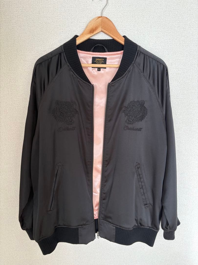 即発送　XL 17SS Carhartt WIP ブラック スカジャン