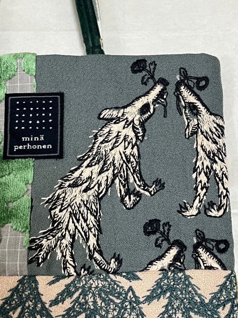ミナペルホネン piece, トーストバッグ 新品