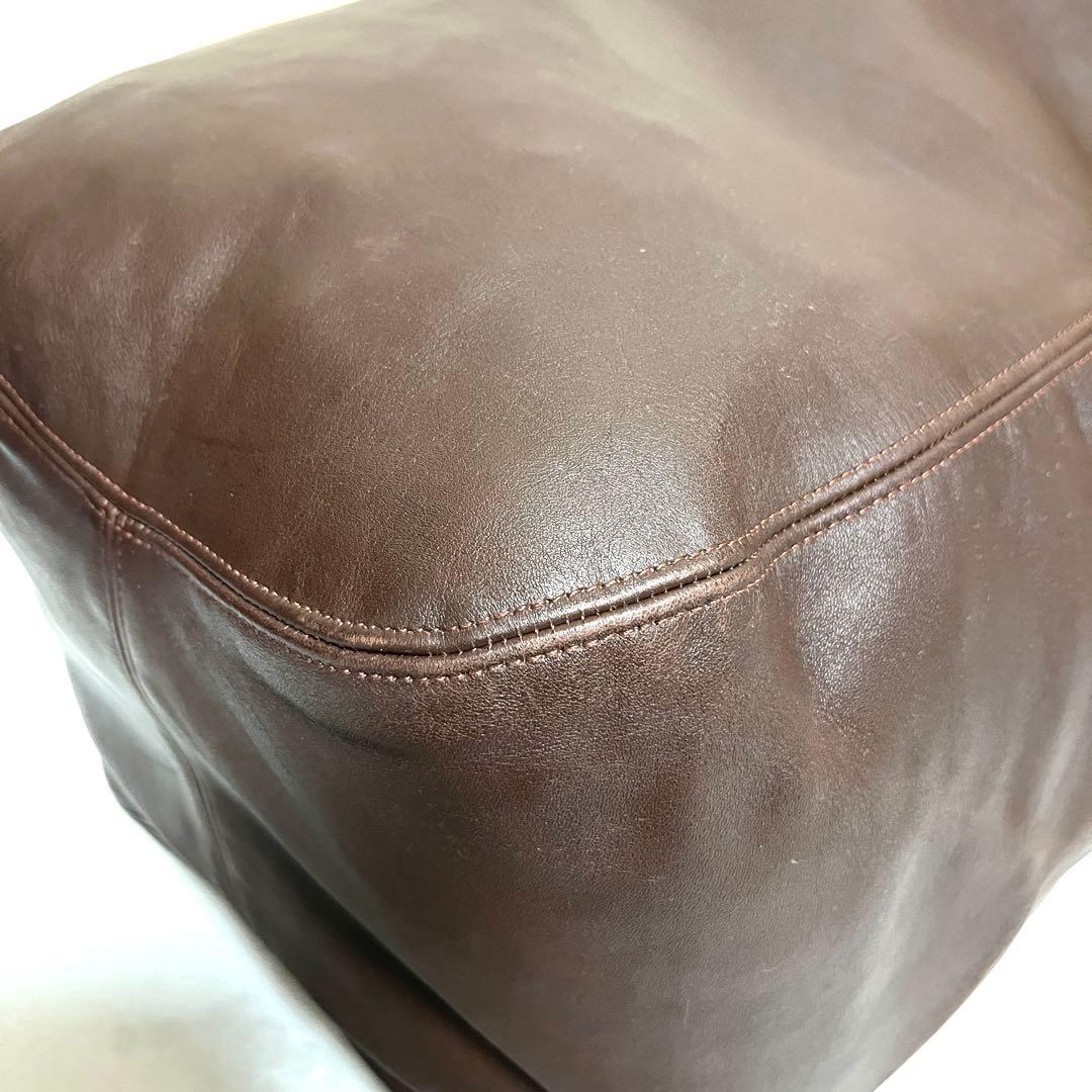 美品 OLD COACH オールドコーチ4082 ブラウン トートバッグ