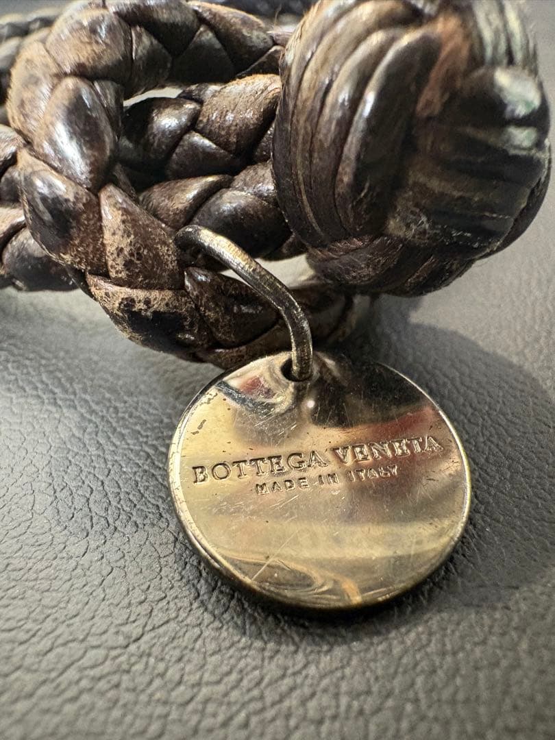 ボッテガ 編み込みブレスレット シルバー925