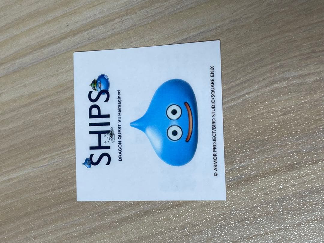 完売品 SHIPS ドラゴンクエストVIIコラボ スライムぬいぐるみ ステッカー