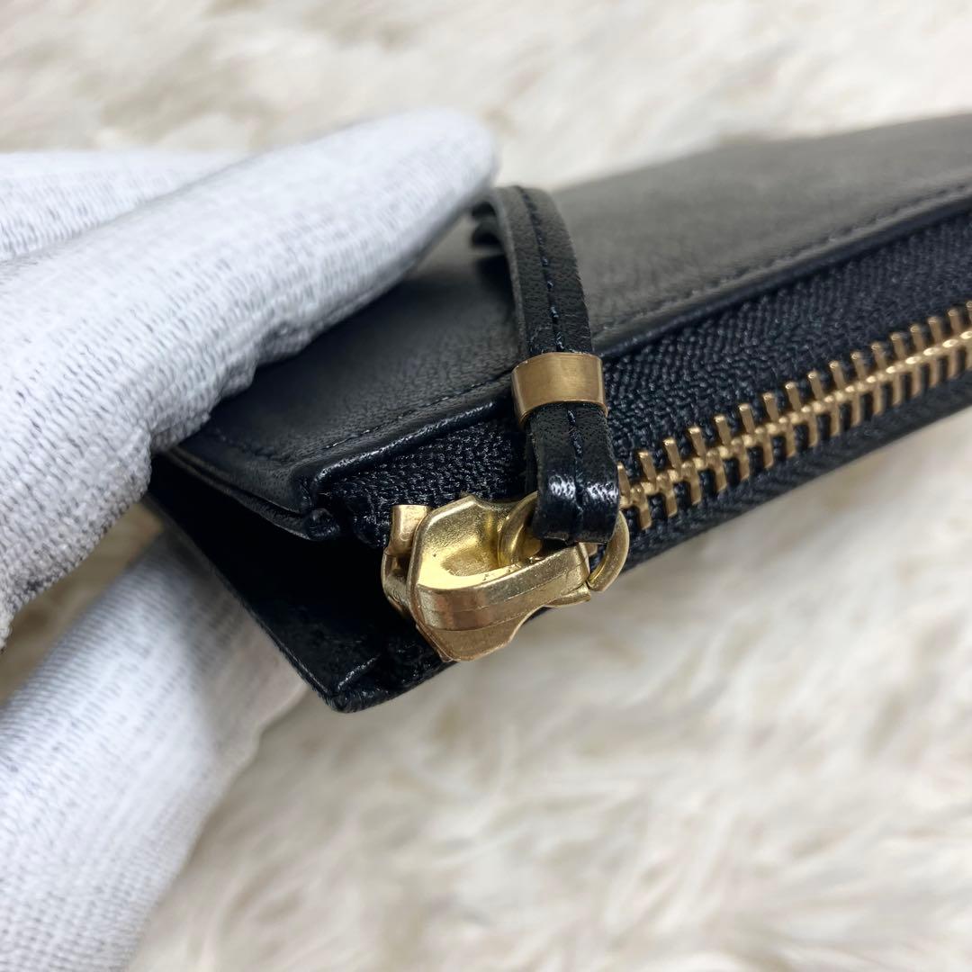 スロウ L字ファスナー コンパクトウォレットブライドル 本革