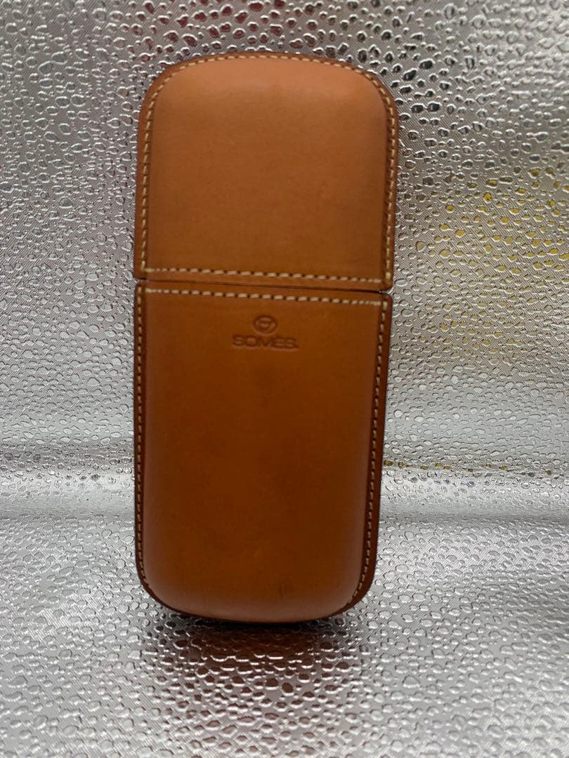 SOMES ソメスサドル 非売品 メガネ&ペンケース 2本刺 スケールポケット