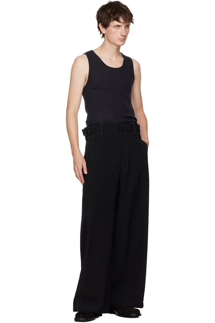 LEMAIRE ブラック Maxi ユーティリティパンツ タグ付き 試着のみ