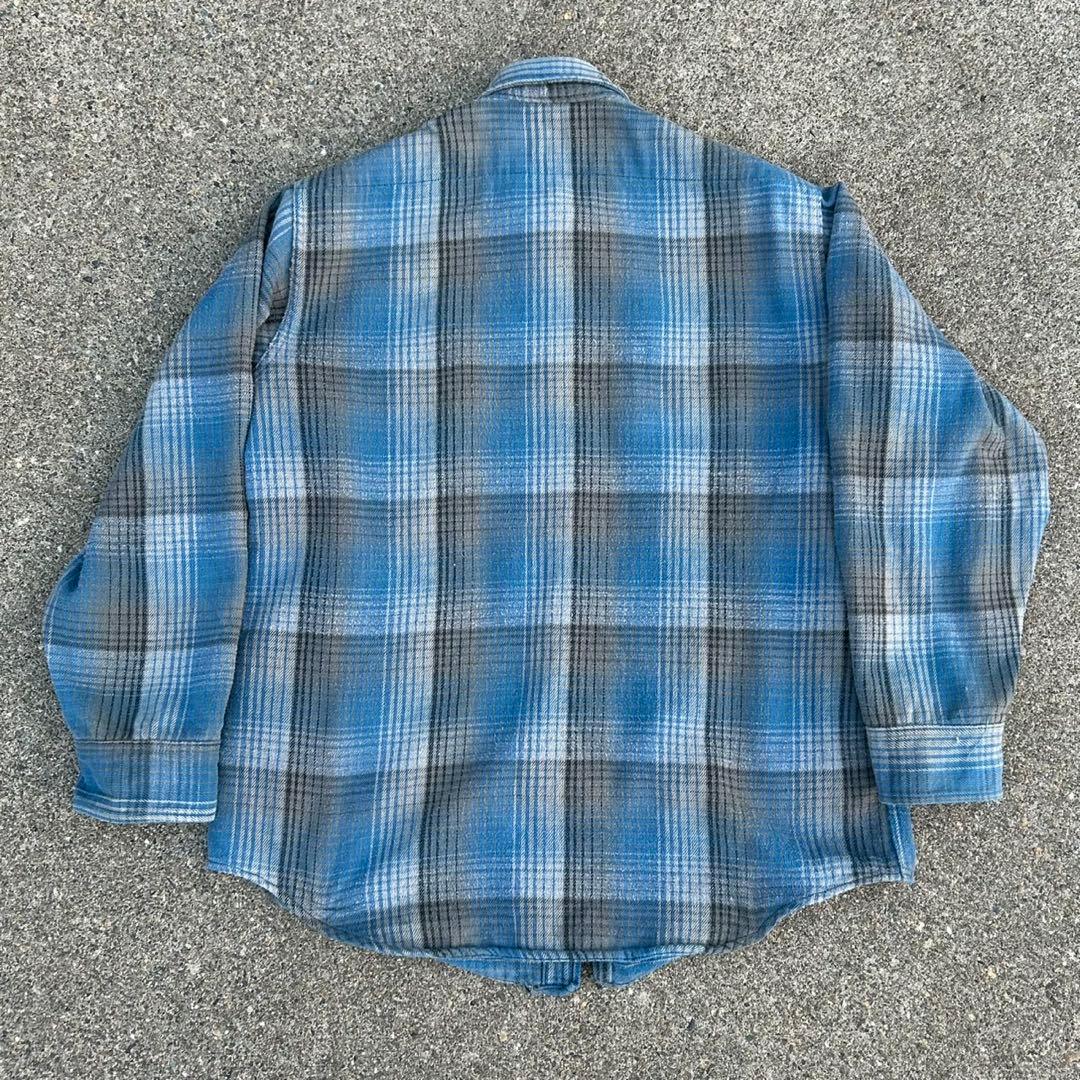 【60s】 BIG MAC ビックマック flannel shirt USA製