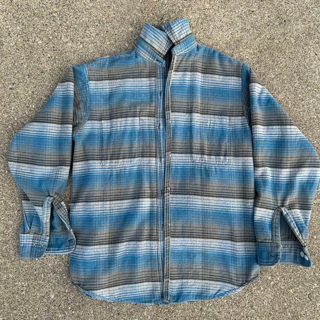 【60s】 BIG MAC ビックマック flannel shirt USA製