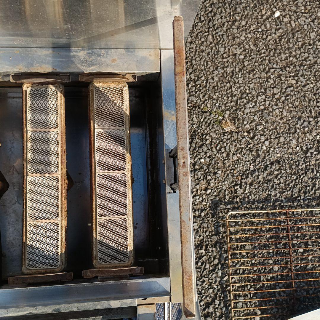 5046）リンナイ　荒磯　ガス赤外線グリラー　RGA-404A　都市ガス用　難有