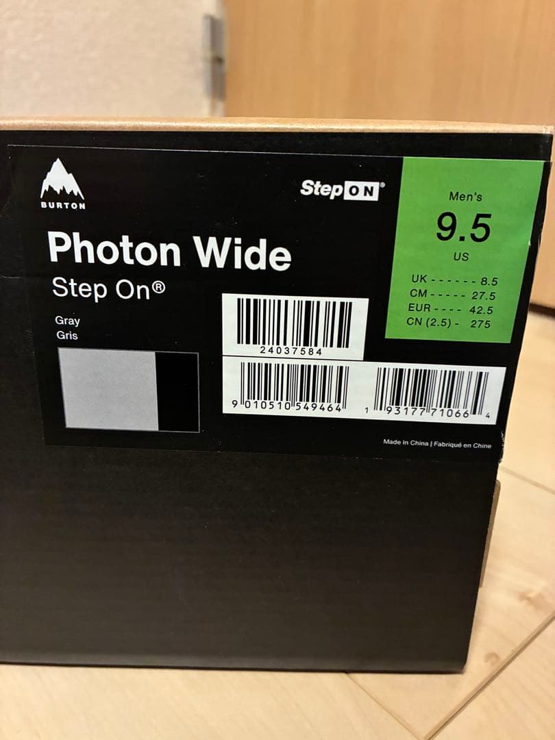 バートン ステップオン ブーツ Photon フォトン ワイド　23-24モデル