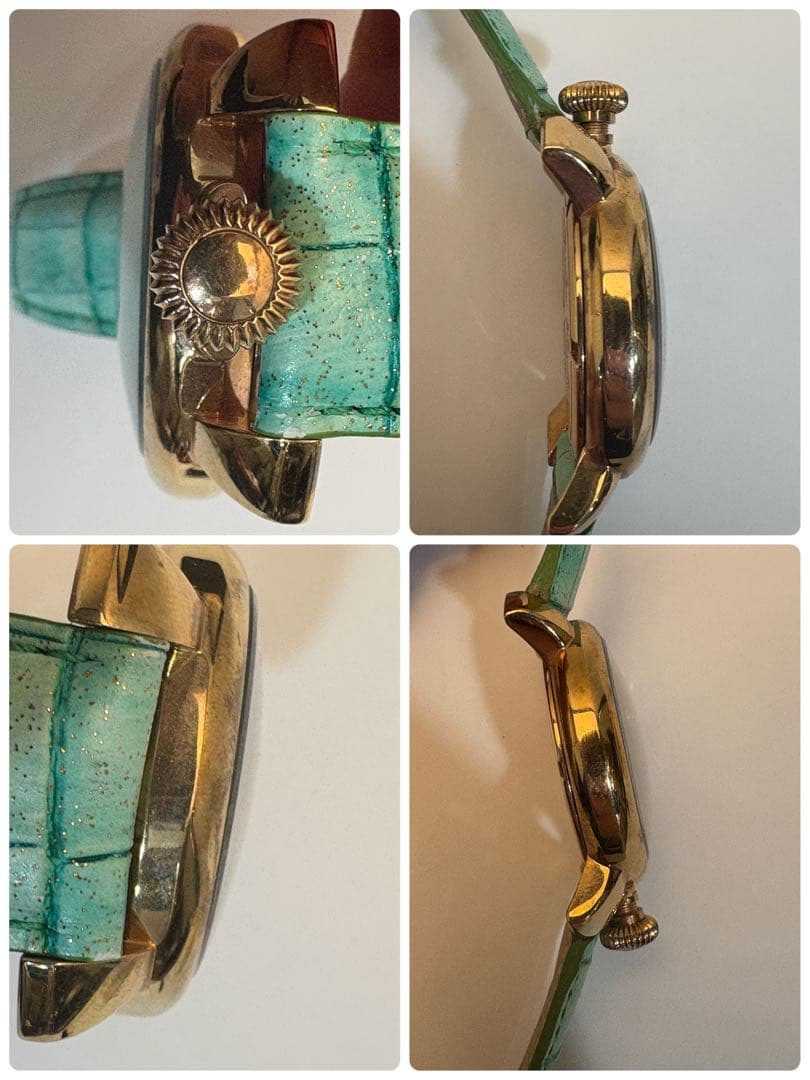 GAGA MILANO ガガミラノ　腕時計　マニュアーレ　グリーン