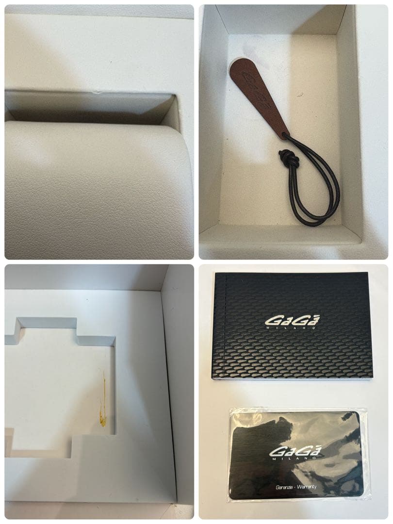 GAGA MILANO ガガミラノ　腕時計　マニュアーレ　グリーン