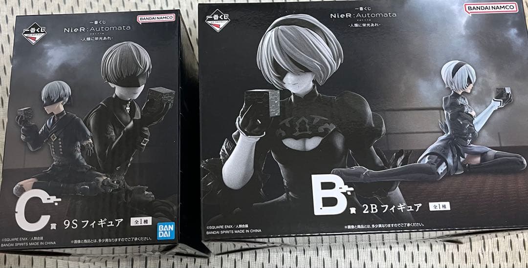 一番くじ NieR:Automata 人類に栄光あれ　B賞 2B＆C賞9S