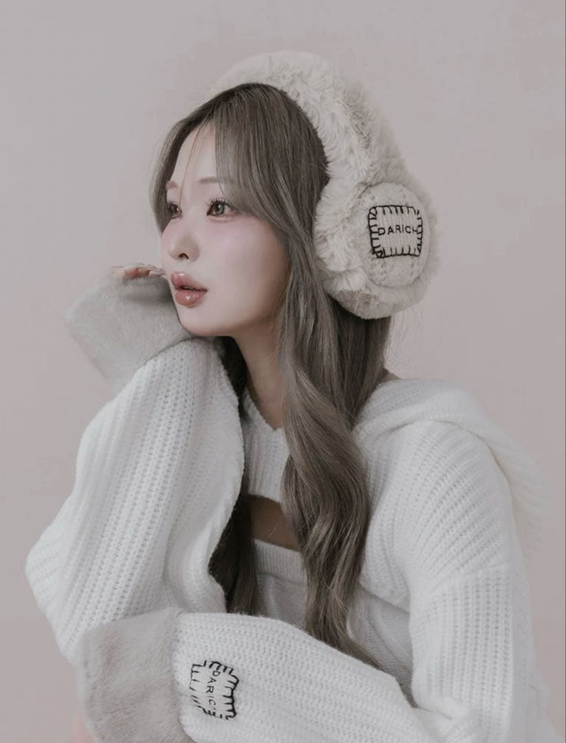 Darich ダブルファブリックイヤーマフラー