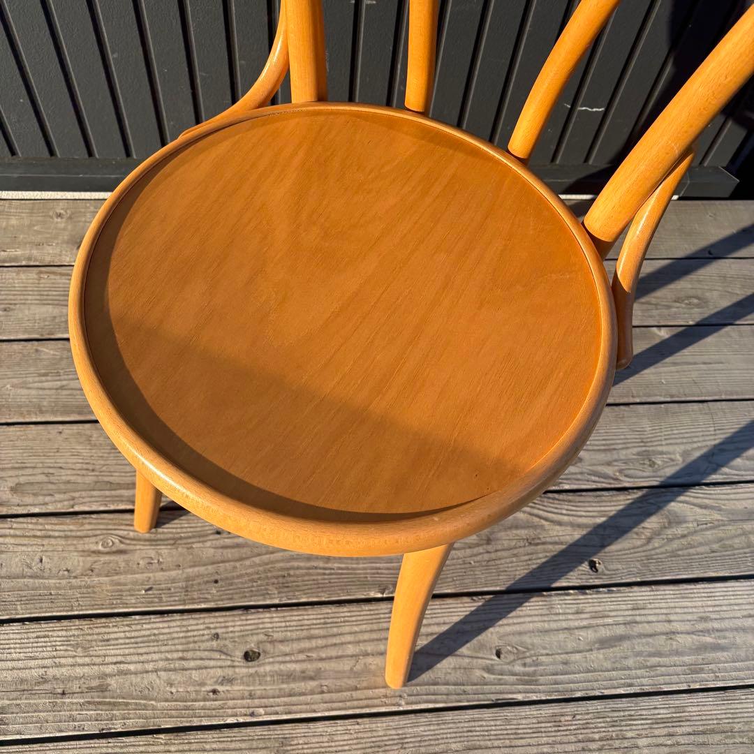 北欧レトロ CRES 木製 ベントウッドチェア ダイニングチェア 曲木 カフェ