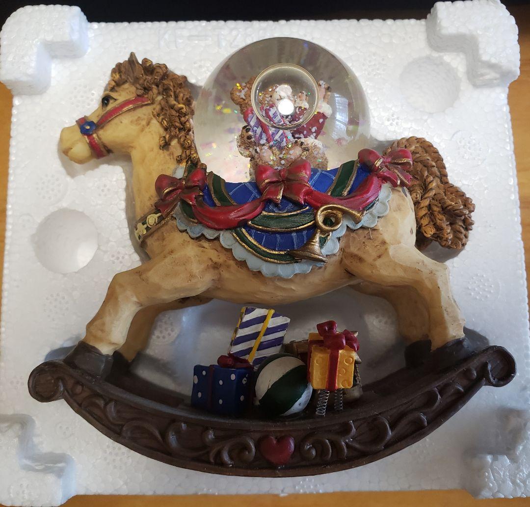 1990' ヴィンテージ クリスマス　スノーボール　4個