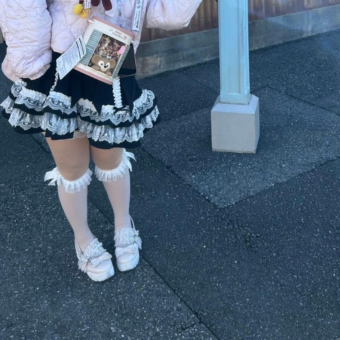 傑*様 DearMyLoveEmily ミルフィーユフリルジャンパースカート ミ