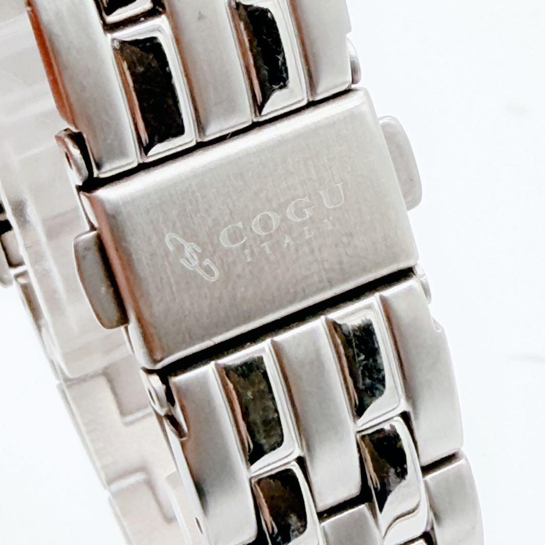 COGU コグ ジャンピングアワー マルチカラー メタルバンド トノー型 自動巻