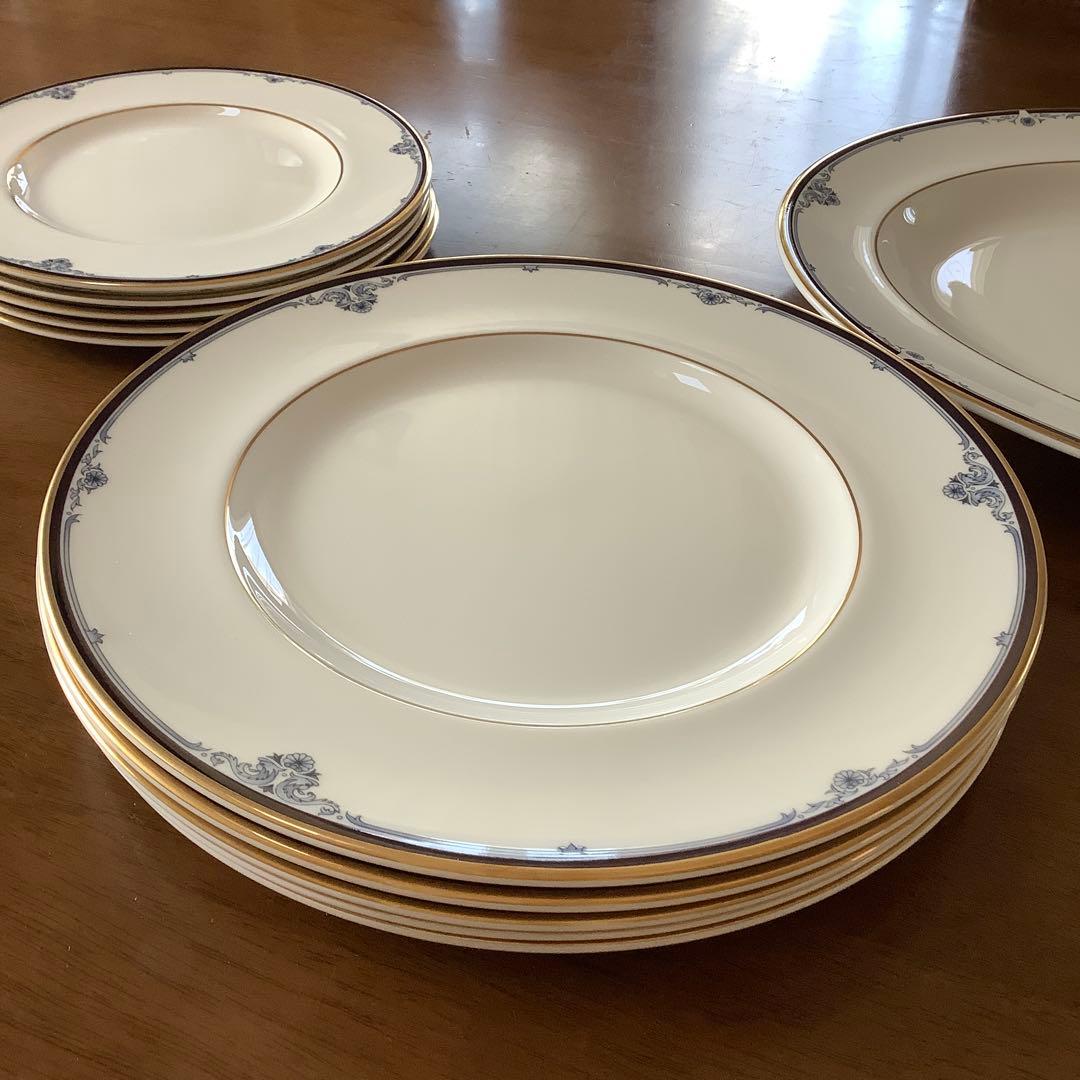 ロイヤルドルトン　プリンストン　プレートセット　英国製