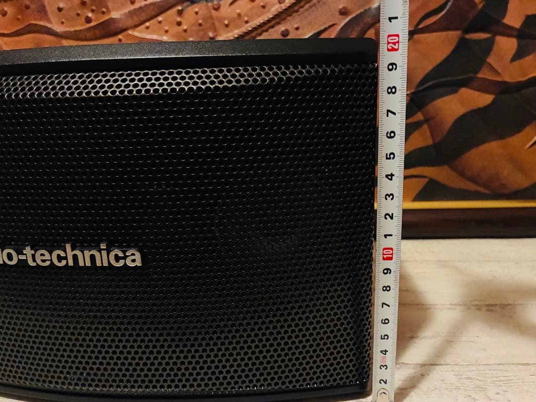 ★【美品】オーディオテクニカ製 カラオケ業務用スピーカーAT-KSP72セット品