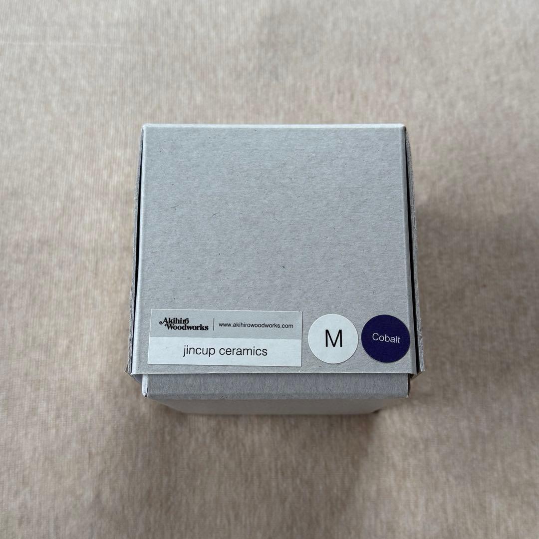 M新品 AKIHIRO WOODWORKS JINCUP セラミック ブルー