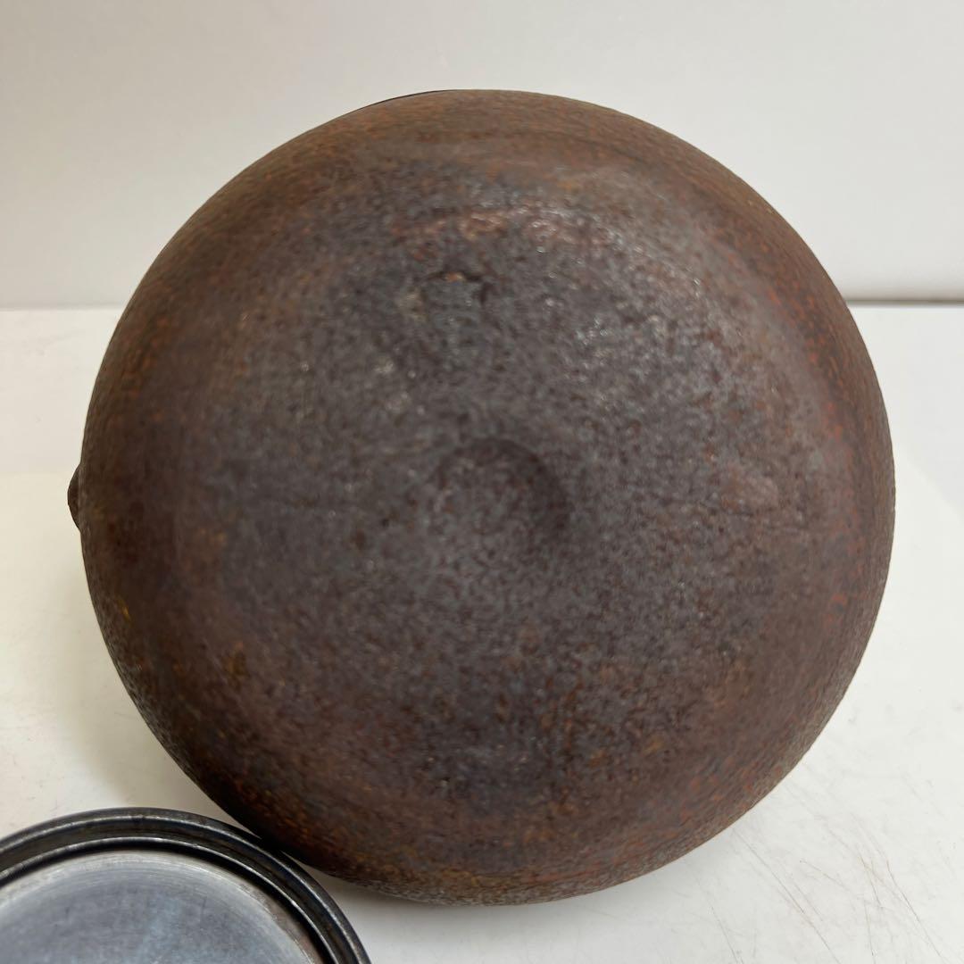 辰敏作　鉄瓶　共箱　1376g 東さ8-0126③