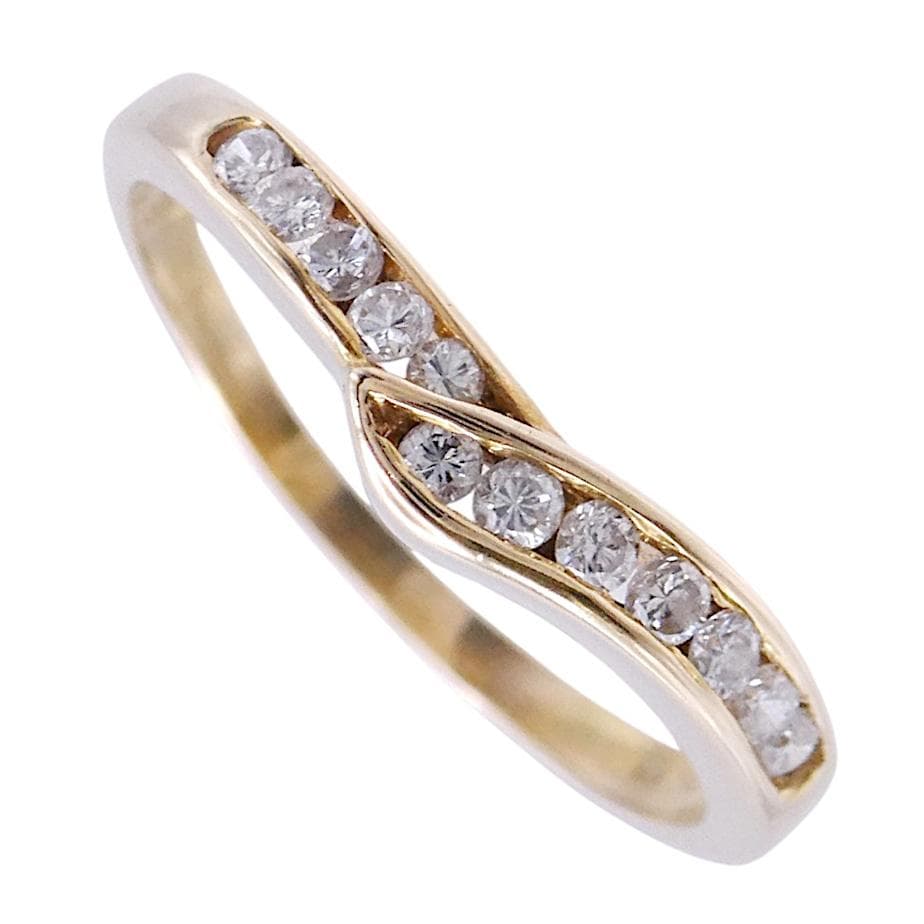 リング K18 ダイヤモンド0.19ct 12.5号