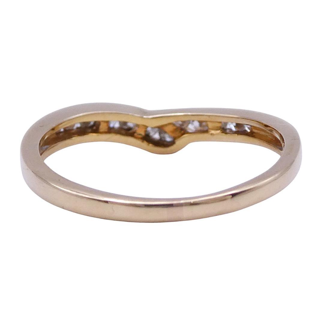 リング K18 ダイヤモンド0.19ct 12.5号