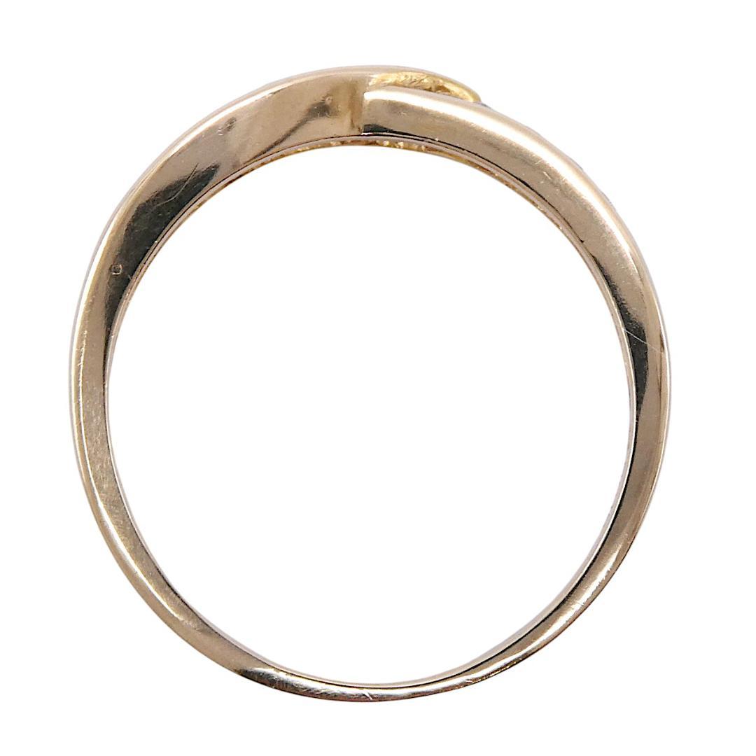 リング K18 ダイヤモンド0.19ct 12.5号