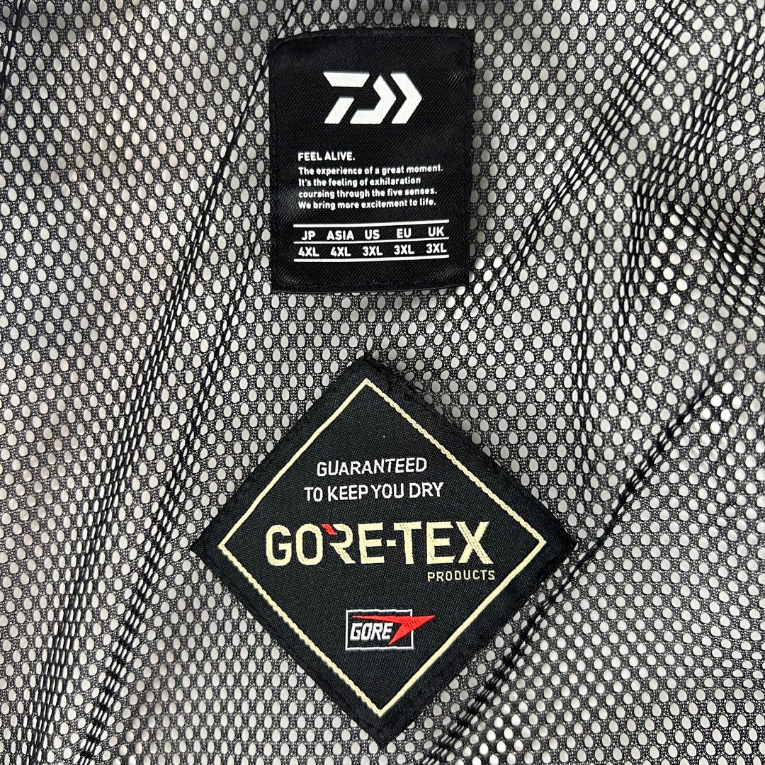 【未使用品】DAIWA レインスーツ 4XL GORE-TEX DR-1821
