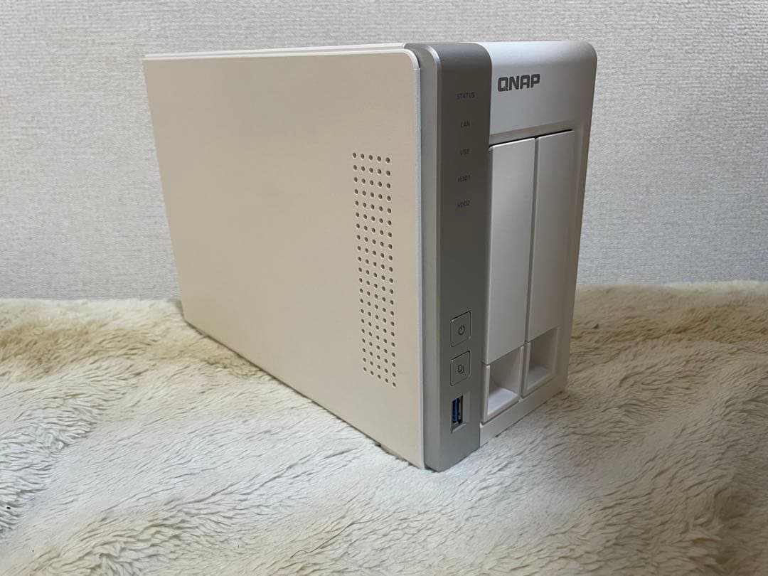 QNAP TS-231P NAS 外箱説明書付