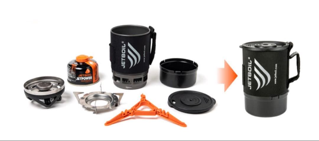 ジェットボイル ZIP黒
