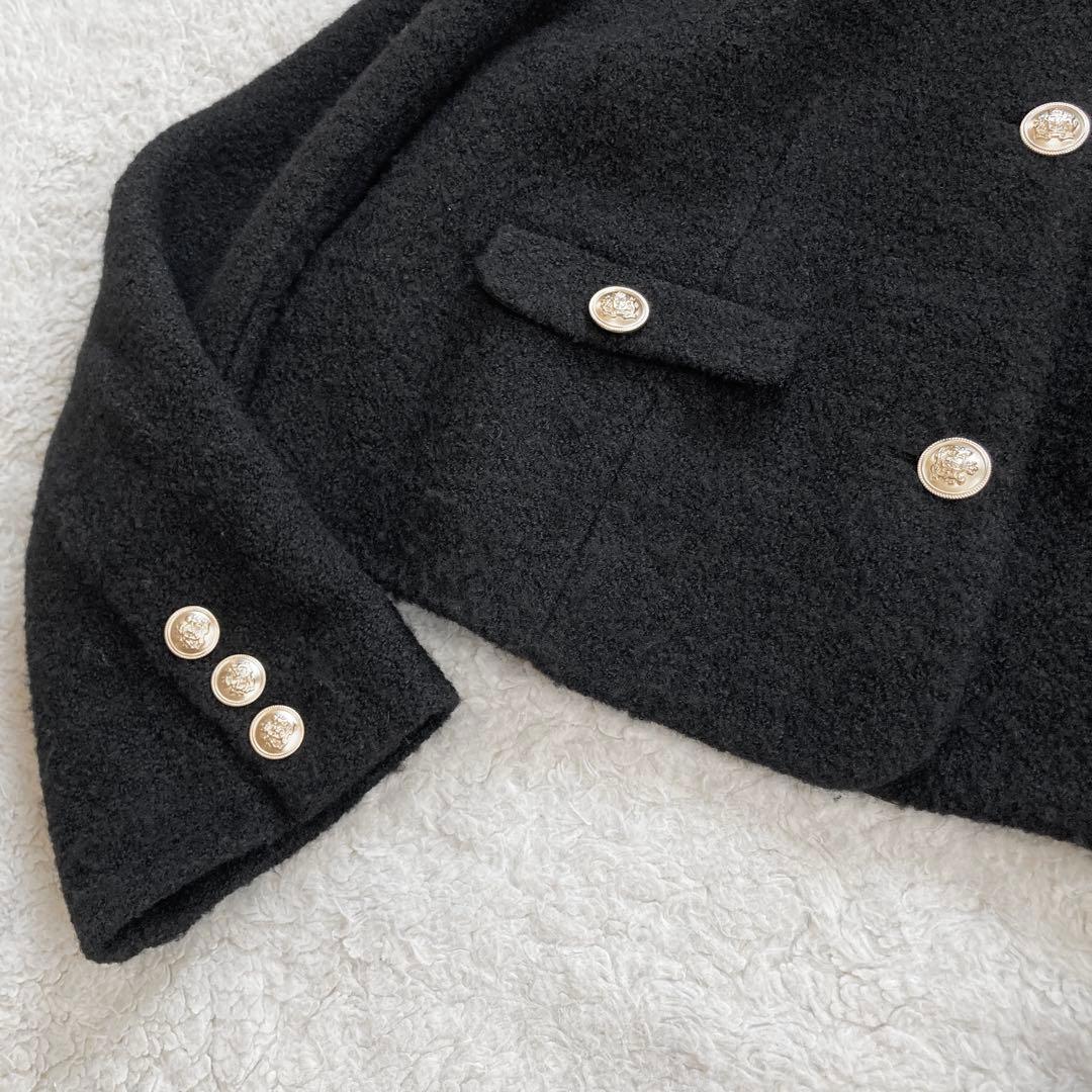 美品・24AW✨Her lip to　 Boucle Jacket