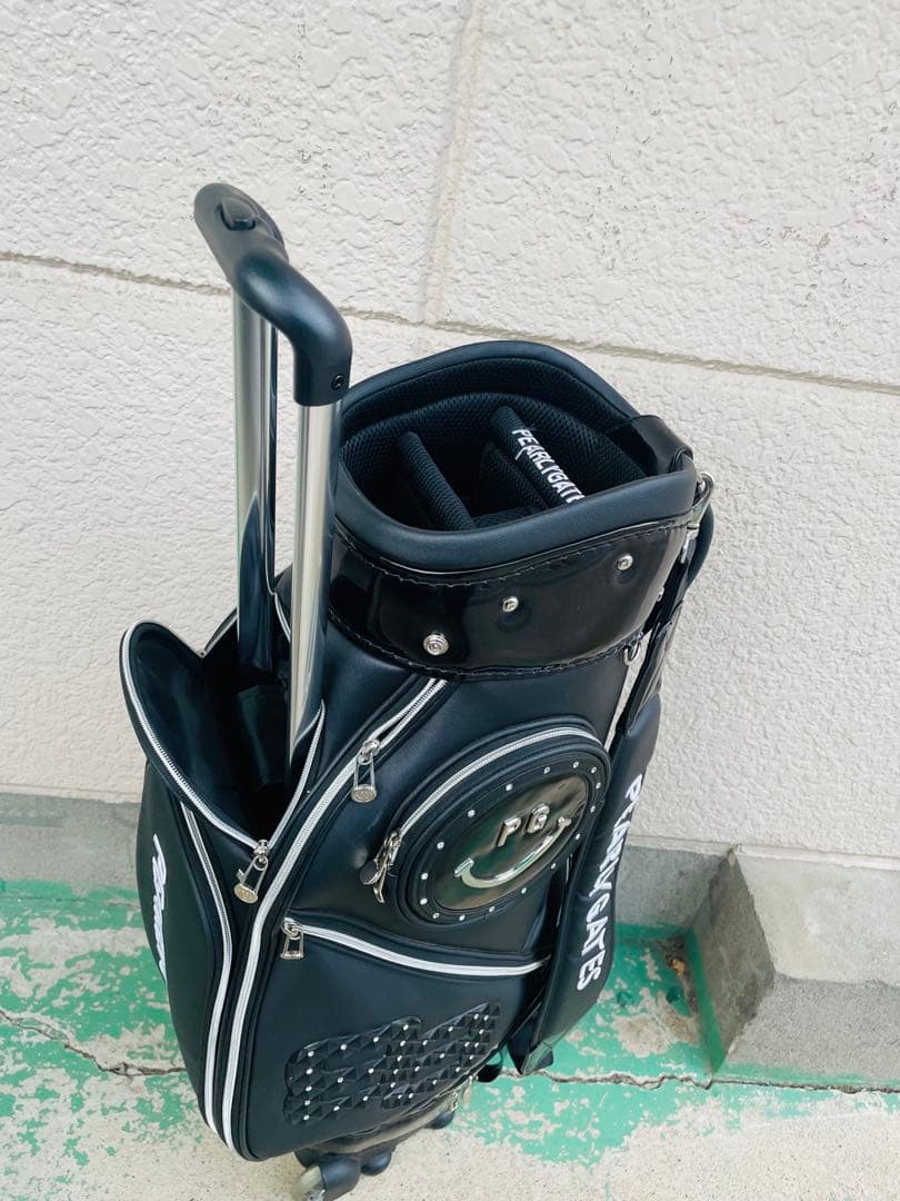 【最終価格】PEARLY GATES ブラックゴルフバッグ