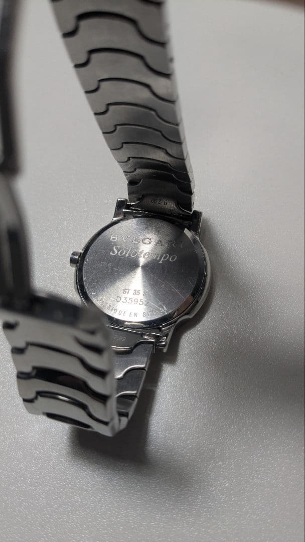 BVLGARI Solotempo ST35S ブルガリ ソロテンポ 非稼働