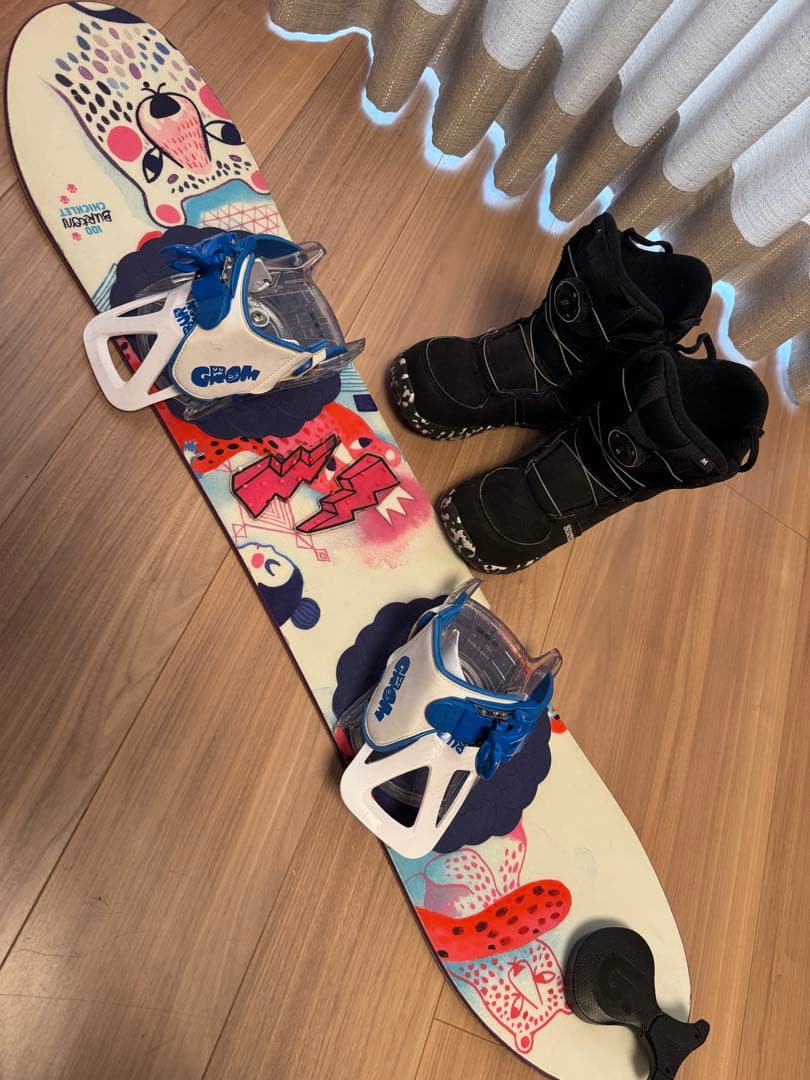 BURTONスノーボードバインディングブーツ3点セット