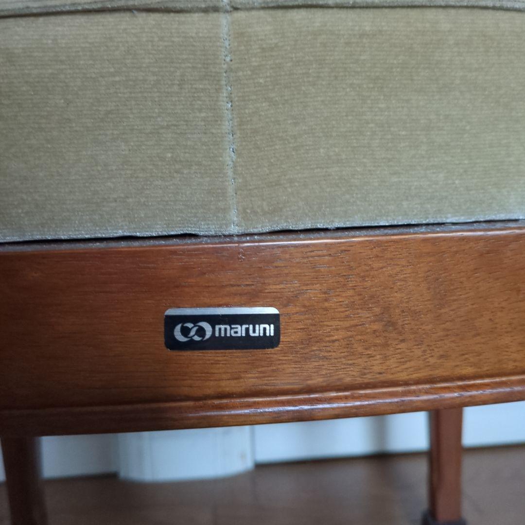 maruni マルニ木工　地中海シリーズ　ダイニングチェアー　椅子 茶色