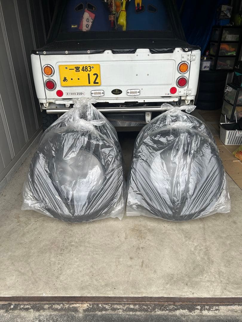 ジムニー タイヤ 4本 走行約50キロ使用 手渡し可能 愛知県一宮市