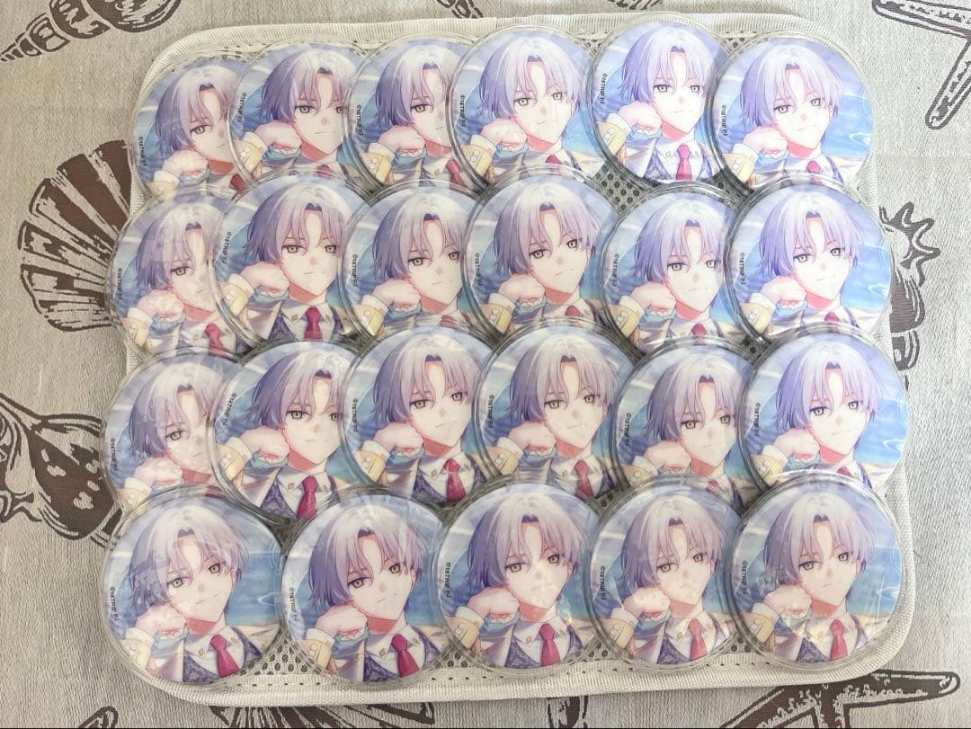 エイトリ 18trip 大黒可不可 缶バッジ23個　痛バッグセット