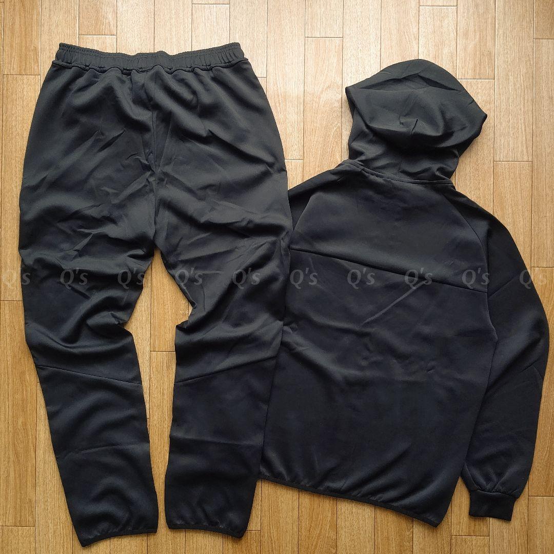 ニューエラ ジャージ 上下セット パーカー パンツ BK 新品 XL