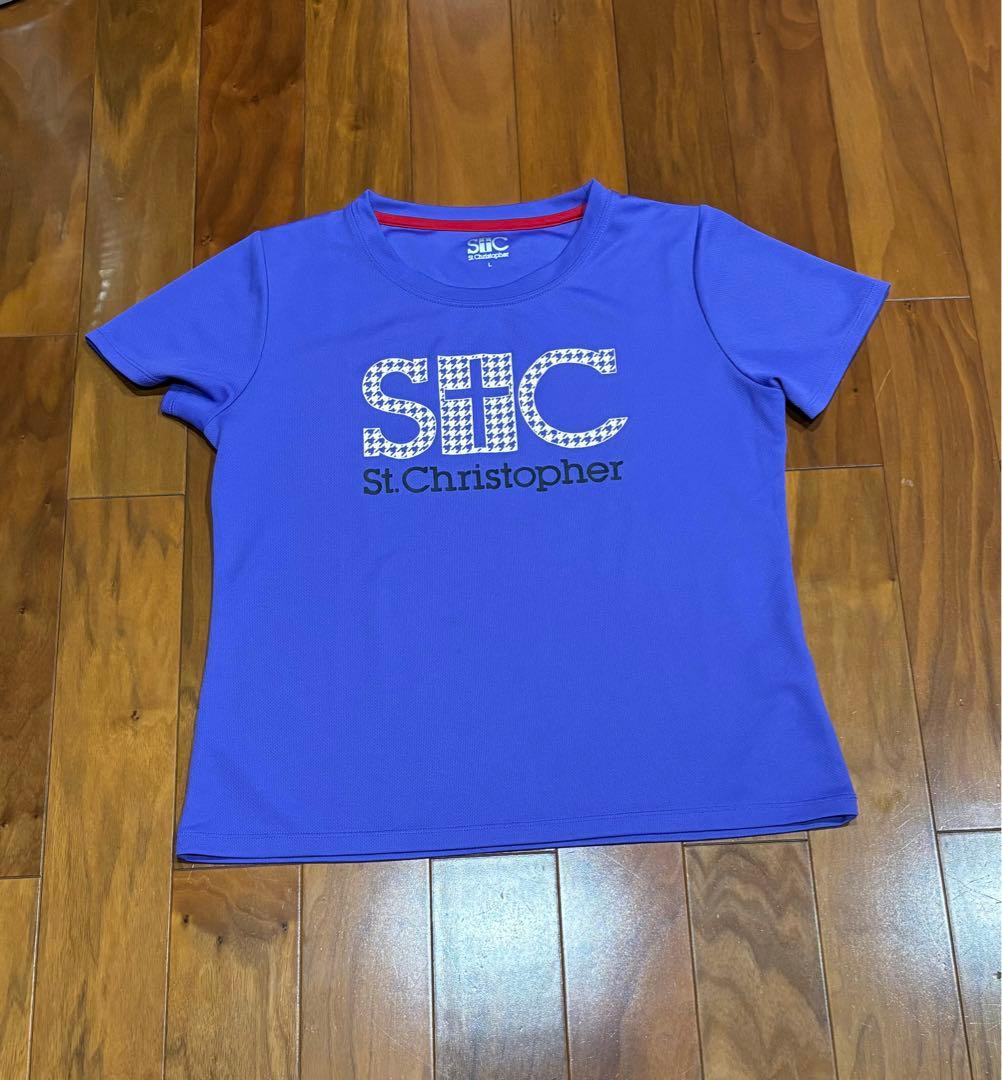 【美品】St. Christopher テニスウェア セット 紫 Lサイズ