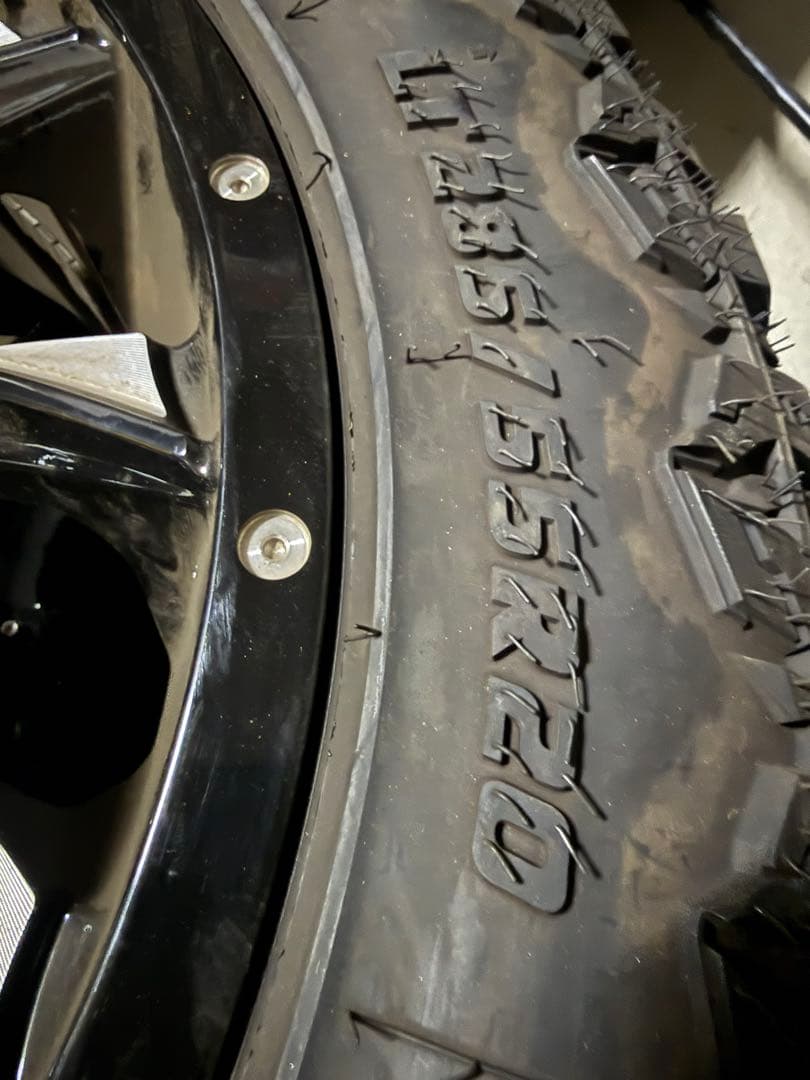 XF Off-Road XF-224 グロスブラック＆ミルドホイールタイヤセット