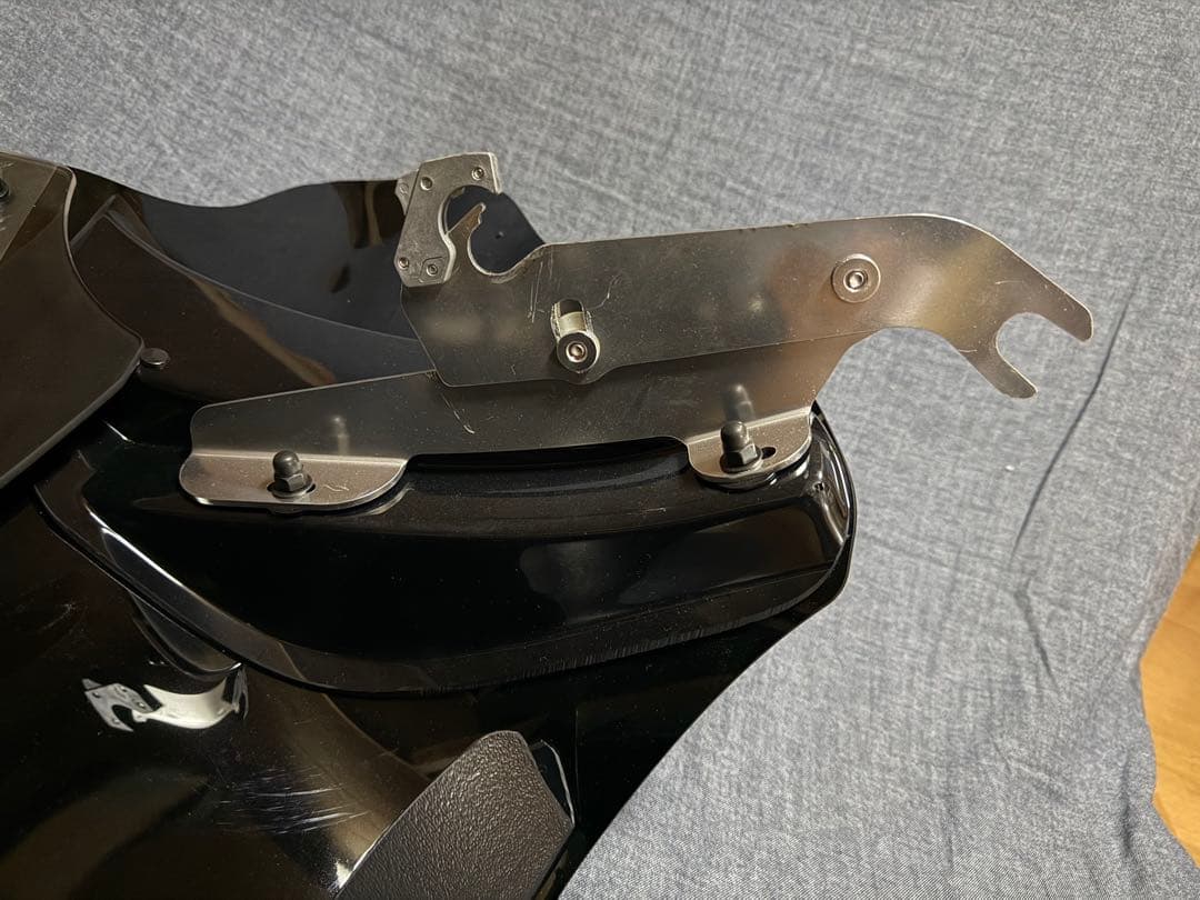 ハーレーFLSTCメンフィスシェードバットウイングフェアリング他