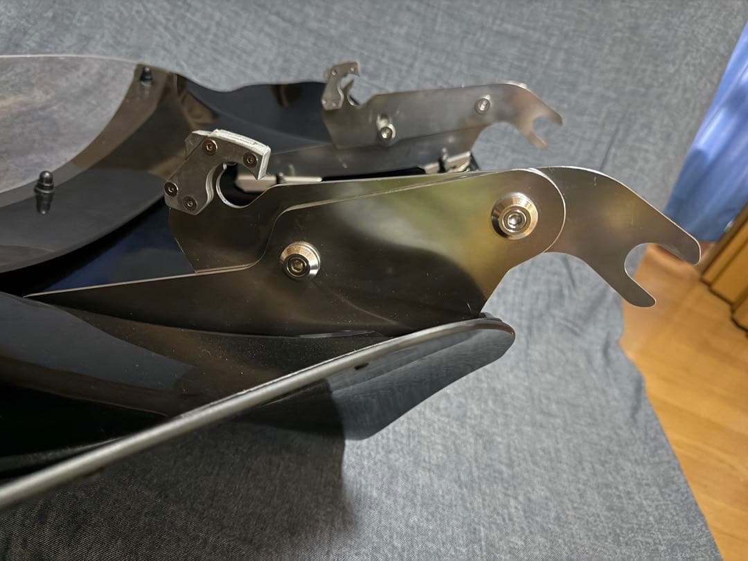 ハーレーFLSTCメンフィスシェードバットウイングフェアリング他