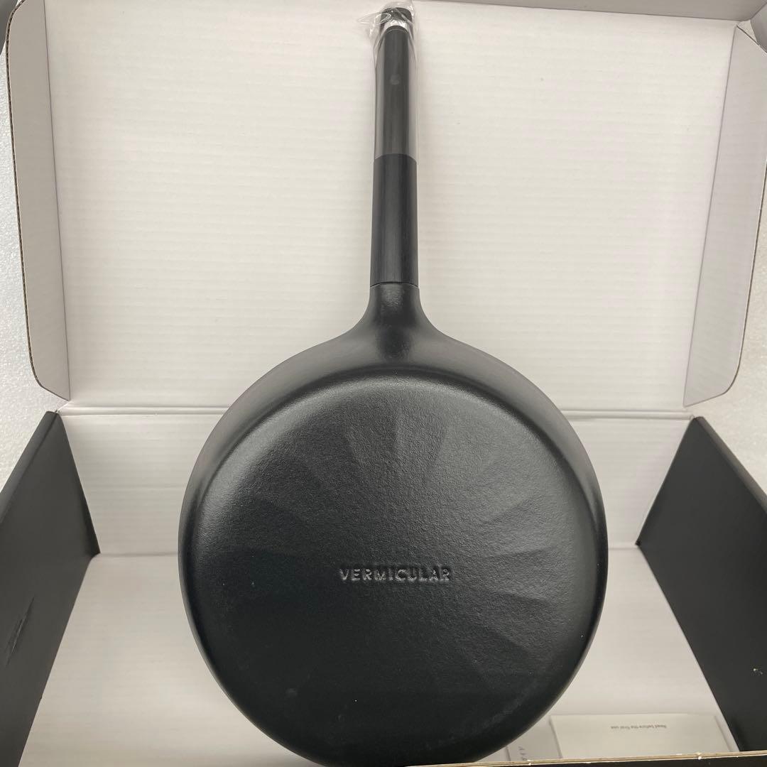 261369フライパン 24cm深型ブラック FP24-PB-L IH対応